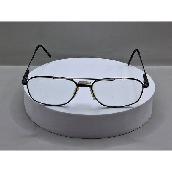 Vintage Zyloware Stetson 178 Square Full Frame Aviator 57-16-145 Eyeglasses - Picture 5 of 14